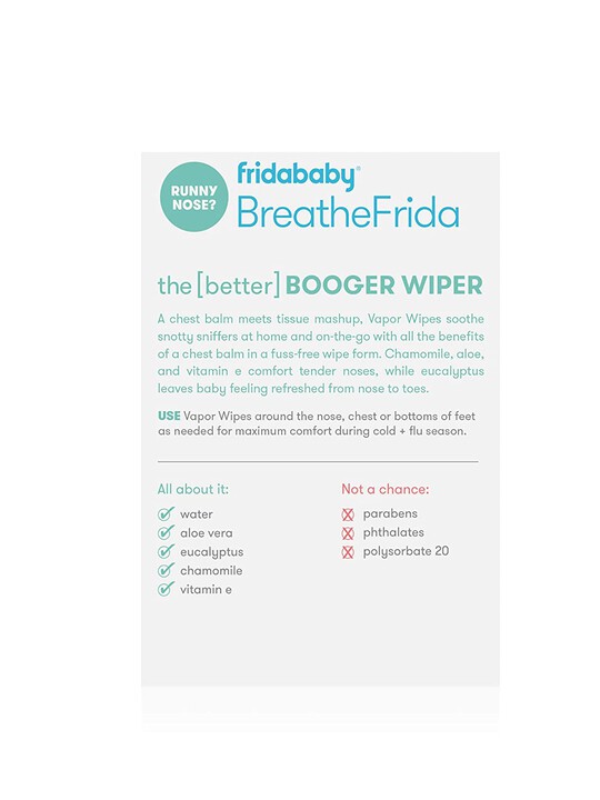 Frida Baby - BreatheFrida Baby Vapor Wipes For Nose Or Chest image number 2